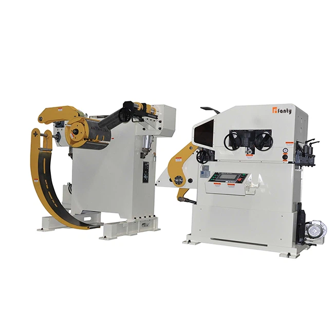 Línea de manejo de bobinas y alimentación de prensas